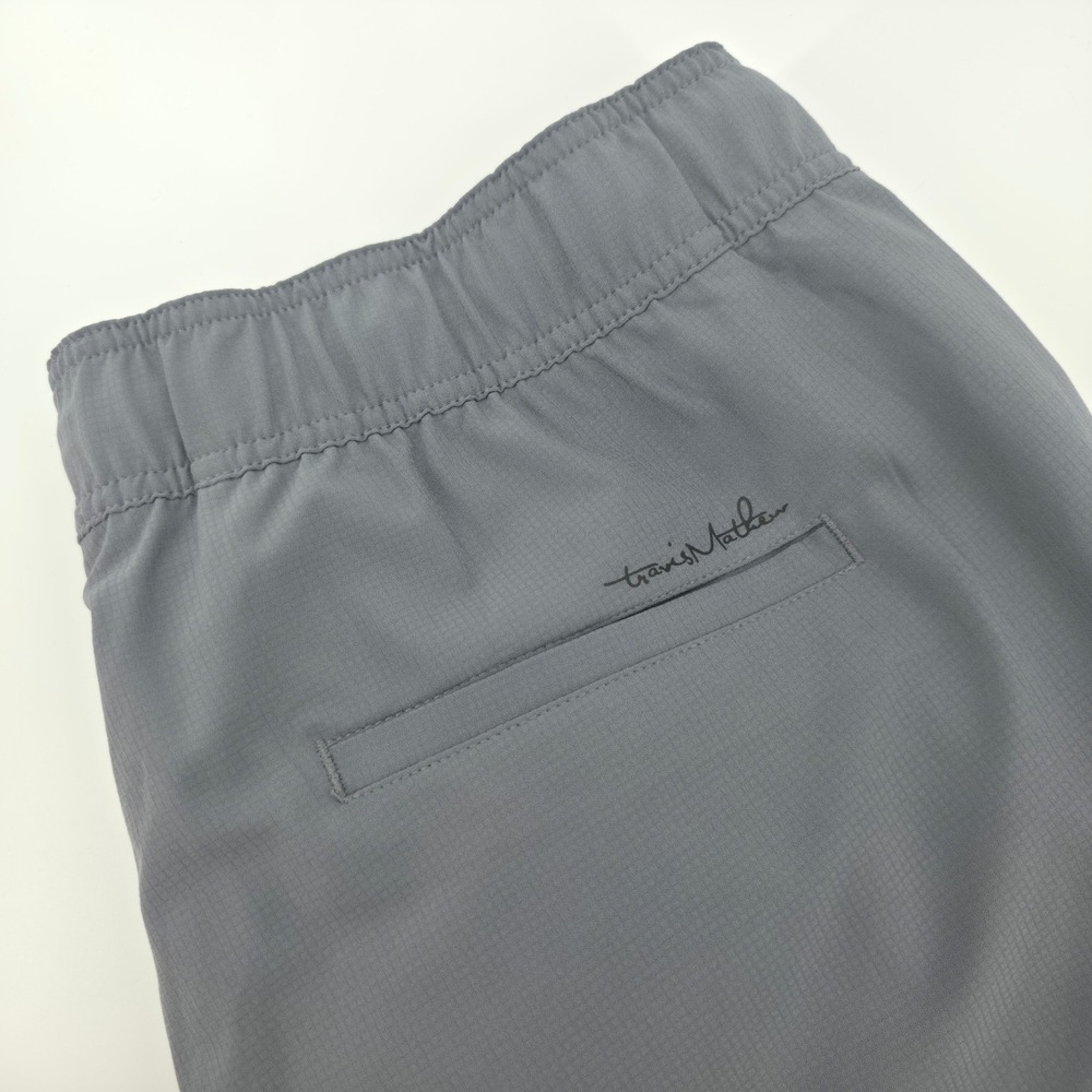 Travis Mathew Golf Travel Pants 2.0 Mens XL Grey Active Stretch Jogger ripstop